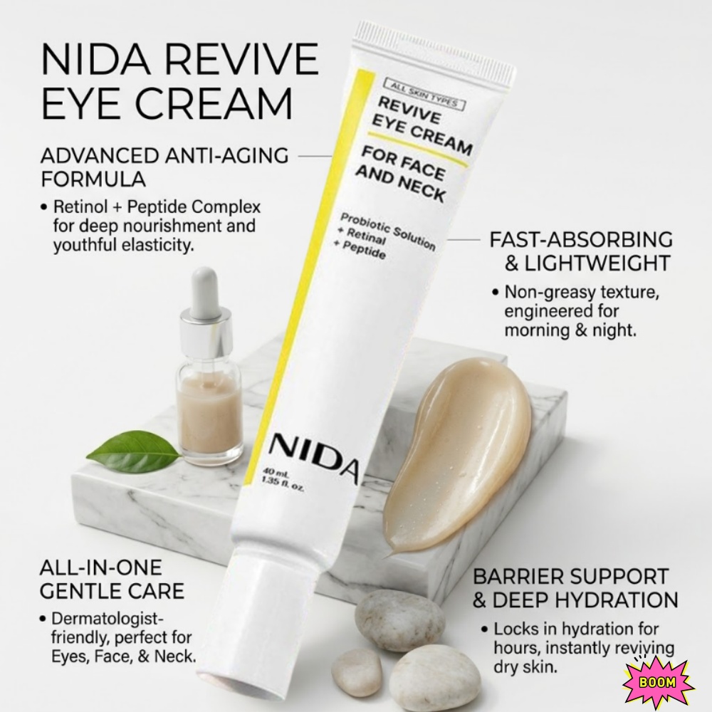 Eye Cream Peptide - นิดา เรตินอล เปปไทด์ อาย ครีม แอนตี้ริงเคิล