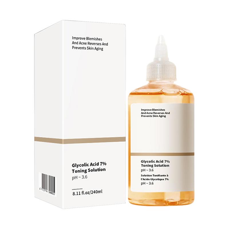 Centella Asiatica Toner - 7% กรดไกลโคลิกสำหรับสิวกำจัดสิวทำให้ผิวปากลบสิวให้ความชุ่มชื้นผิวป้องกันริ้วรอยกรดผลไม้