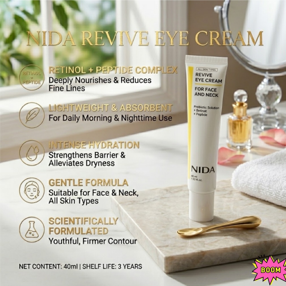 นิดา เรตินอล เปปไทด์ อาย ครีม  - Eye Cream Peptide บทวิจารณ์และราคา
