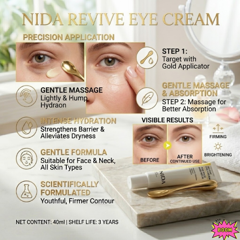 นิดา เรตินอล เปปไทด์ อาย ครีม  - Eye Cream Peptide บทวิจารณ์และราคา