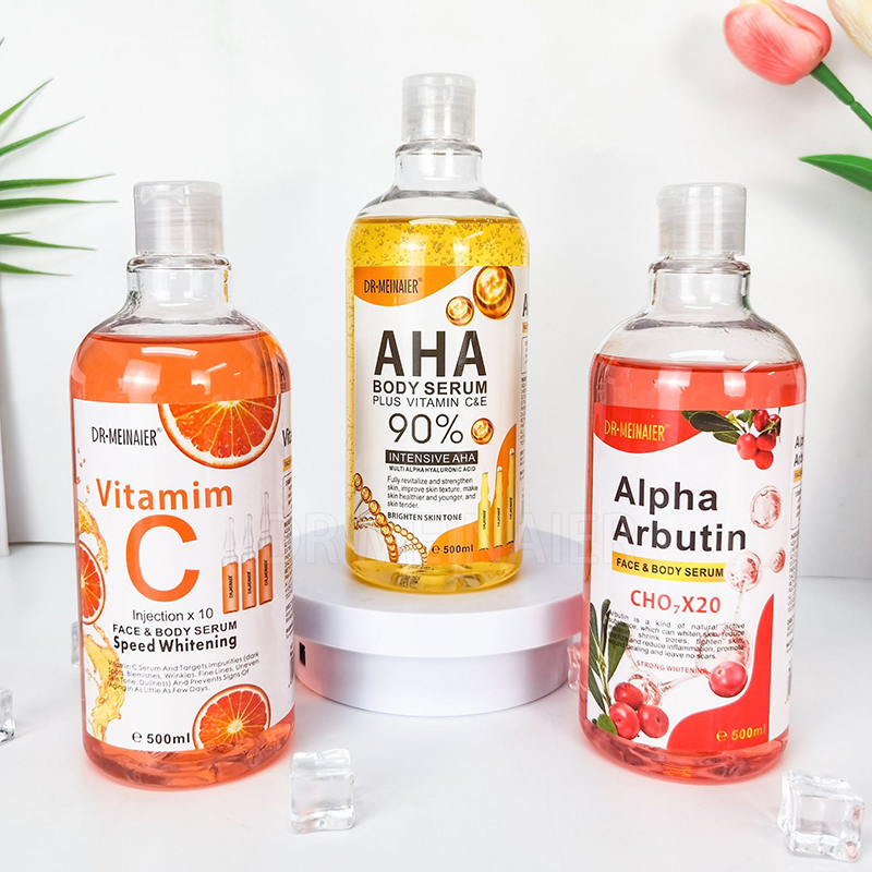 AHA ไฮยาลูรอนิกวิตามินซี500มล. - Skincare Garnier บทวิจารณ์และราคา