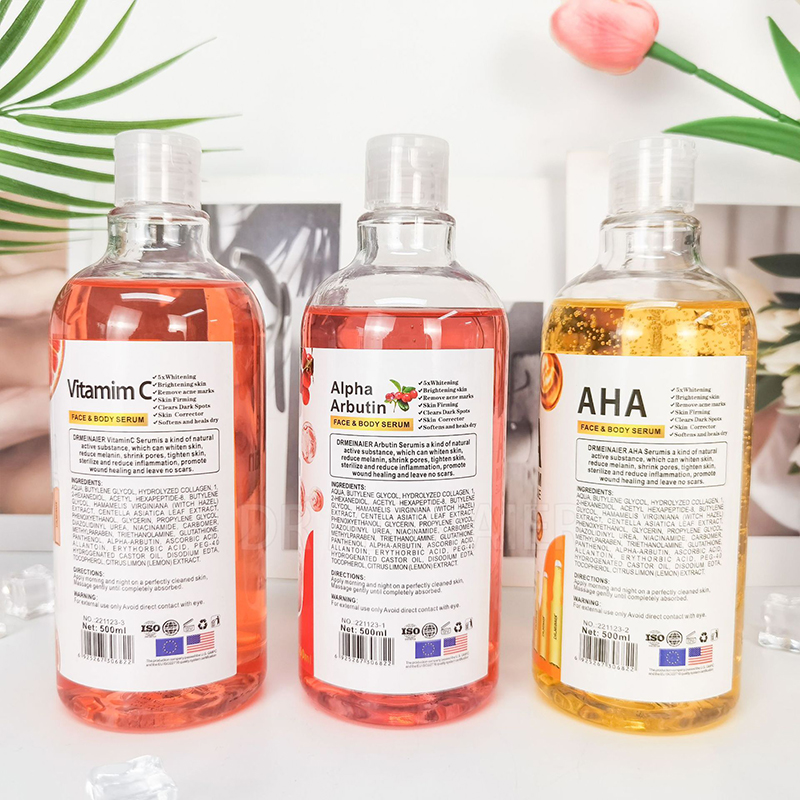 AHA ไฮยาลูรอนิกวิตามินซี500มล. - Skincare Garnier บทวิจารณ์และราคา