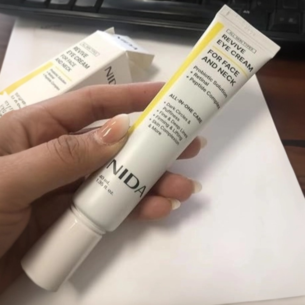 ครีมบำรุงรอบดวงตาไนด้า รีไวฟ์  - Eye Cream Peptide บทวิจารณ์และราคา
