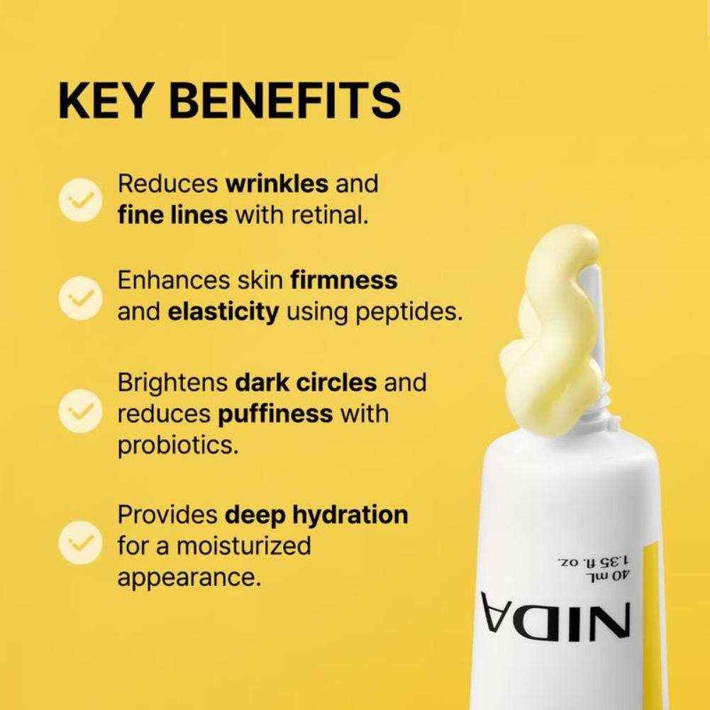 ครีมบำรุงรอบดวงตาไนด้า รีไวฟ์  - Eye Cream Peptide บทวิจารณ์และราคา