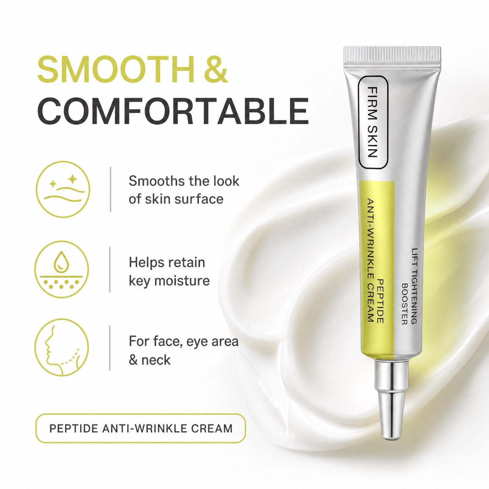 ครีมบำรุงผิวหน้าเปปไทด์เรตินอล - Eye Cream Peptide บทวิจารณ์และราคา