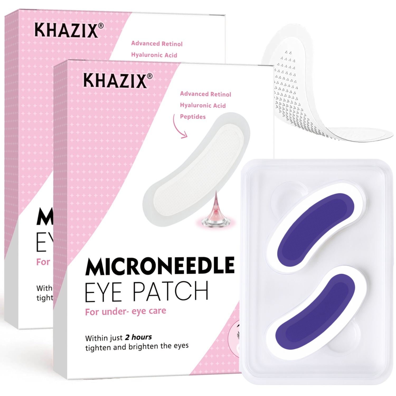 แผ่นแปะใต้ตาเรตินอลไมโครนีดเดิ - Eye Cream Peptide บทวิจารณ์และราคา