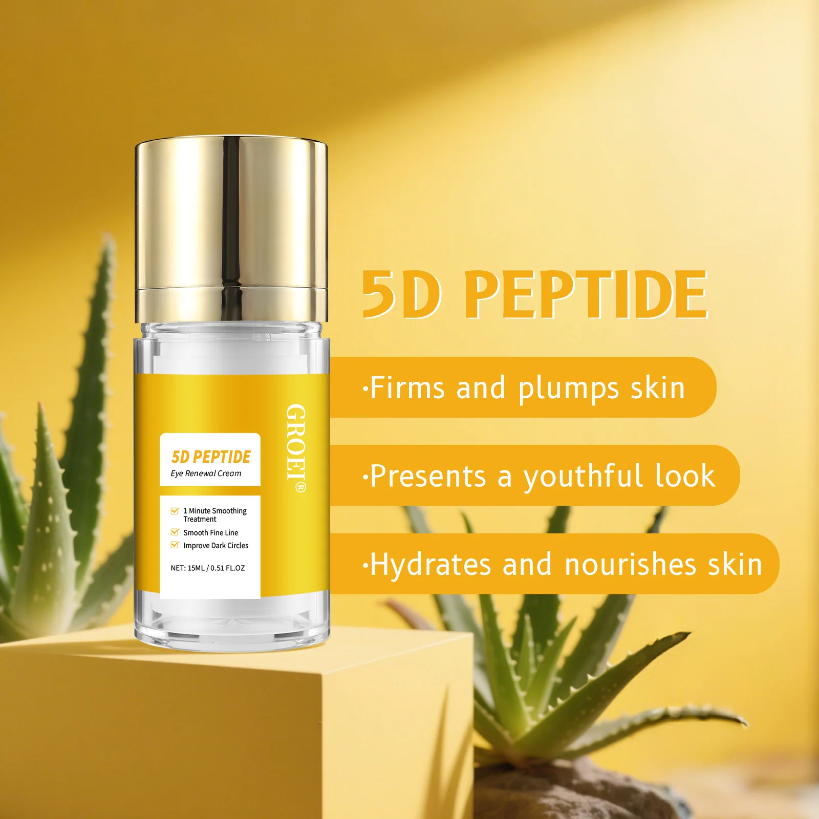 ครีมลดรอยคล้ำและอาการบวมรอบดวง - Eye Cream Peptide บทวิจารณ์และราคา